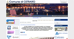 Desktop Screenshot of comune.cetraro.cs.it